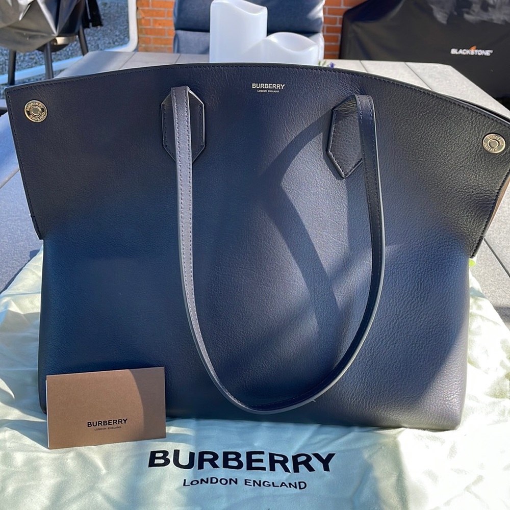 BURBERRY CAPSULE ANTHRACITE TOTE